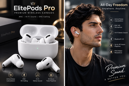 ElitePods Pro ANC Wireless Earbuds