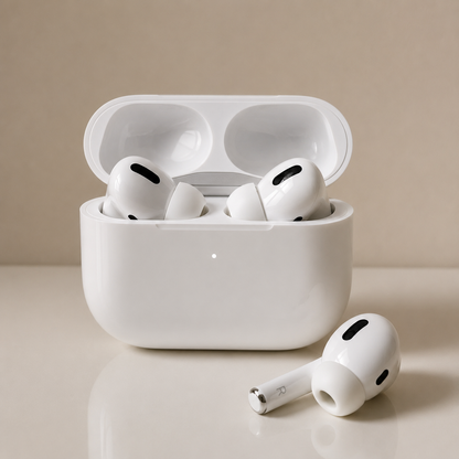 Premium Wireless Bluetooth Earbuds with Charging Case – Hi-Fi Stereo Sound, Touch Control & Long Battery Life