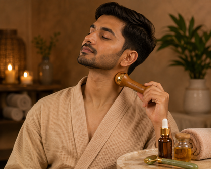 INROOTS Kansa Massage Therapy Wand – Premium Facial & Body Massager