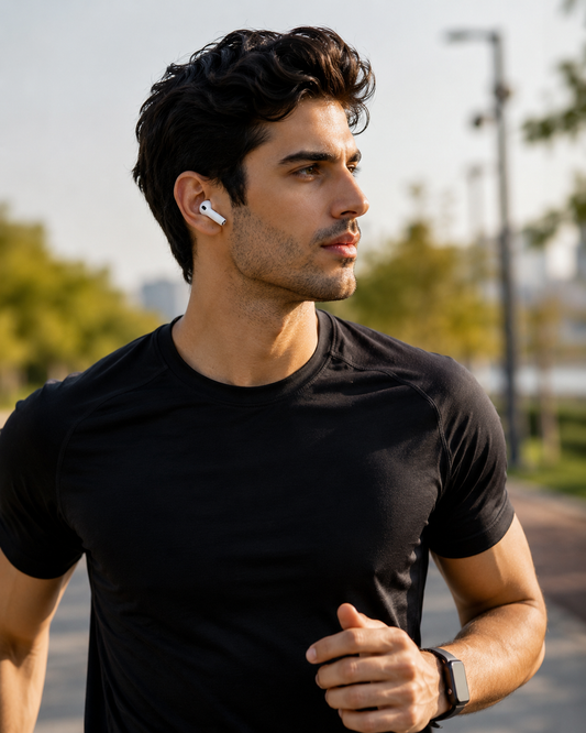 Premium Wireless Bluetooth Earbuds with Charging Case – Hi-Fi Stereo Sound, Touch Control & Long Battery Life